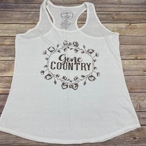 Jane Marie Gone Country muscle tank sz L